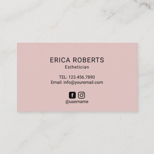 Lashes Makeup Artist Cute Lash Bar Loyalty (Achterkant)