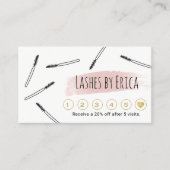 Lashes Makeup Artist Cute Lash Bar Loyalty (Voorkant)