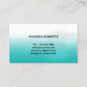 Lashes Makeup Artist Eyelash Extension Waterverf Visitekaartje (Achterkant)