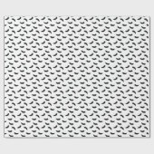 Lashes Makeup Artist Eyelash Pattern Beauty Salon Cadeaupapier (Vlak)