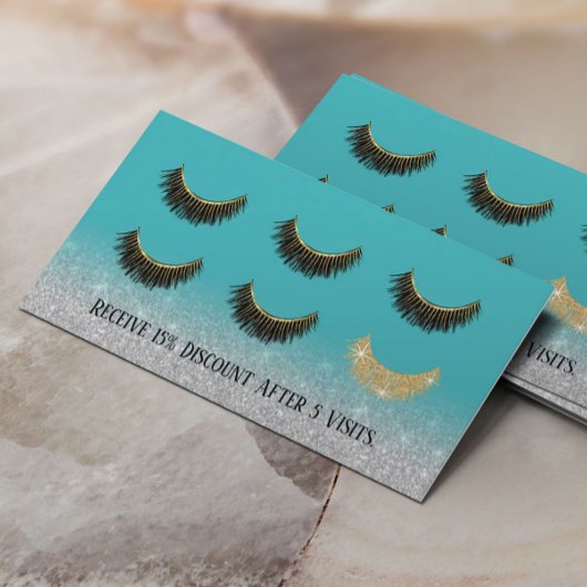 Lashes Makeup Artist Eyelash Turquoise Loyalty