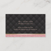 Lashes Makeup Artist Luxury Eyelash Extensions Visitekaartje (Achterkant)