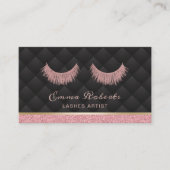 Lashes Makeup Artist Luxury Eyelash Extensions Visitekaartje (Voorkant)
