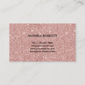 Lashes Makeup Artist Roos Gold Brush Strokes Visitekaartje (Achterkant)