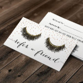 Lashes Makeup Artist Roos Gold Confetti Referral