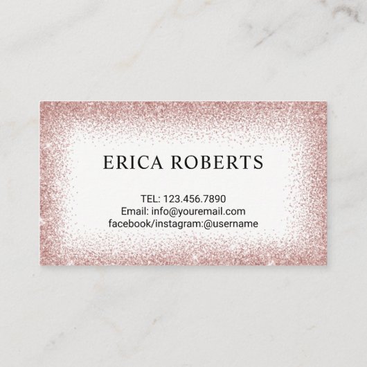 Lashes Makeup Artist Roos Gold Crown Eyelash Visitekaartje (Achterkant)