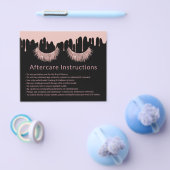 Lashes Makeup Artist Roos Gold Drivers Nazorg Flyer (Enkel)