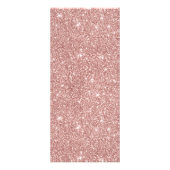 Lashes Makeup Artist Roos Gold Eyelash-prijslijste Reclamekaart (Achterkant)