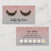 Lashes Makeup Artist Roos Gold Glitter Loyalty (Voorkant / Achterkant)