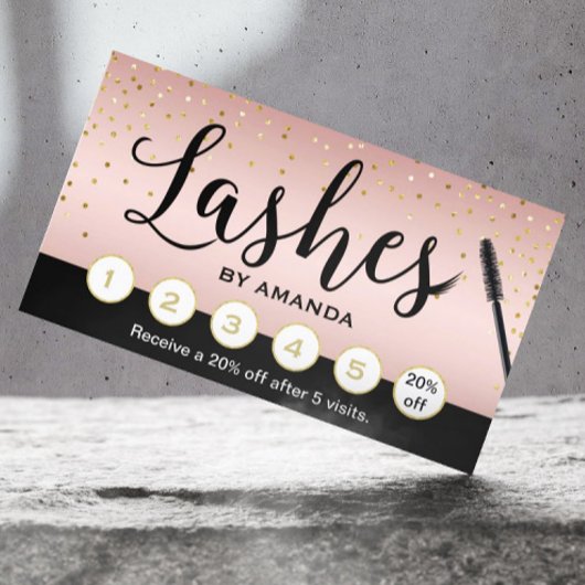 Lashes Makeup Artist Roos Gold Loyalty Punch