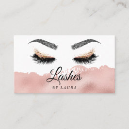 Lashes Makeup Artist Roos Gold Mascara Brows Visitekaartje