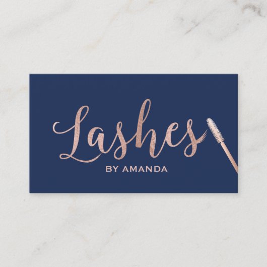 Lashes Makeup Artist Roos Gold Navy Loyalty (Voorkant)