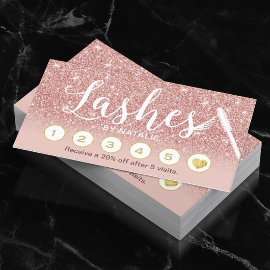 Lashes Makeup Artist Roos Gold Ombre Loyalty Punch