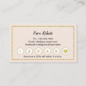 Lashes Makeup Artist  Roze Floral Loyalty (Achterkant)