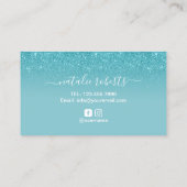 Lashes Makeup Artist Turquoise Ombre Loyalty Punch (Achterkant)