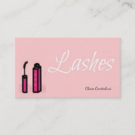 Lashes Makeup Artist Visitekaartje