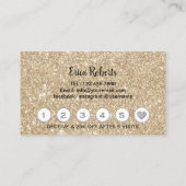 Lashes Makeup Artist Wink Eye Gold Sparkle Loyalty (Achterkant)