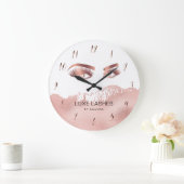 Lashes Makeup kunstenaar Beauty Eyes Roos Gold Grote Klok (Huis)