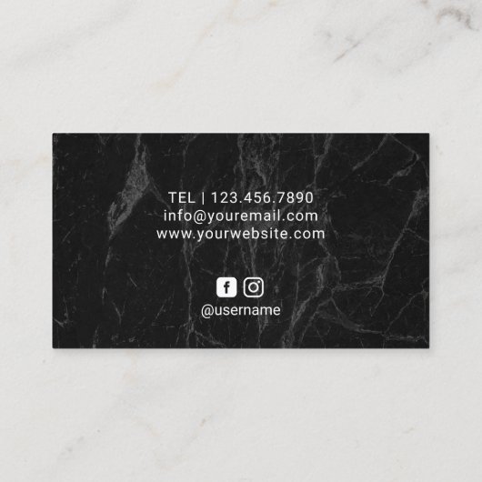 Lashes Makeup kunstenaar modern Glitter Salon Visitekaartje (Achterkant)