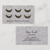 Lashes Makeup kunstenaar Modern Silver Loyalty (Voorkant / Achterkant)