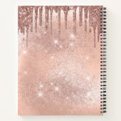 Lashes Modern Roos Gold Appointment Book Notitieboek (Achterkant)