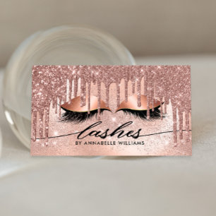 Lashes Modern Roos Gold Visitekaartje