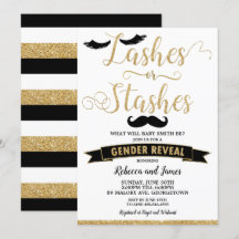 Lashes of Stashes Geslacht onthullen Baby shower G