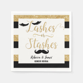 Lashes of Stashes Geslacht onthullen Baby shower G Servet