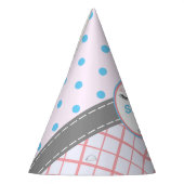 "Lashes or Staches" Modern Gender Reopenbaarmaking Feesthoedjes (Links)