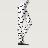 Lashes Pattern Moderne Eyelash Extensions Leggings (Rechts)