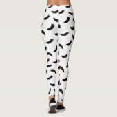 Lashes Pattern Moderne Eyelash Extensions Leggings (Achterkant)
