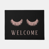 Lashes Roos Gold Eyelash Salon Welkom Deurmat (Voorkant)