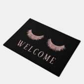 Lashes Roos Gold Eyelash Salon Welkom Deurmat (Schuin)