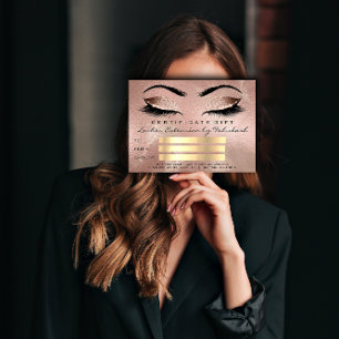 Lashes Roos Gold Makeup Artist Certificate Gift