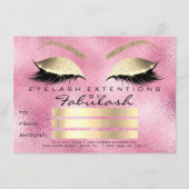 Lashes Roos Pink Gold Makeup Certificate Cadeaus (Voorkant)