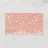 Lashes Roze Glitter Korting Dank u Visitekaartje (Achterkant)