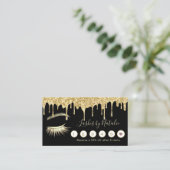 Lashes Salon Makeup Artiest Gold Drift Loyalty (Staand voorkant)