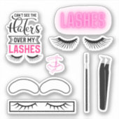 Lashes Stickers (Voorkant)