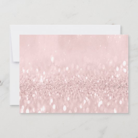 Lashes Studio Pink Makeup Certificate Gift Glitter (Achterkant)