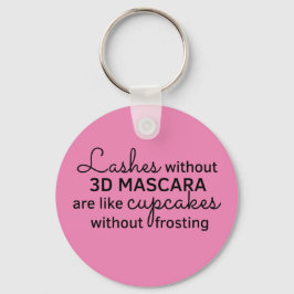 Lashes zonder mascara - Younique Sleutelhanger