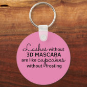 Lashes zonder mascara - Younique Sleutelhanger (Voorkant)
