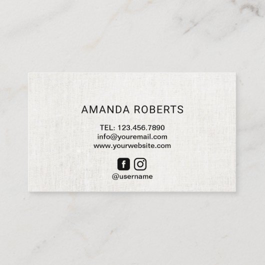 Lashes Zwart Script Stiple Floral Lash Extension Visitekaartje (Achterkant)