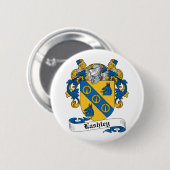 Lashley Family Crest Ronde Button 5,7 Cm (Voorkant /achterkant)