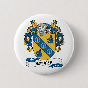 Lashley Family Crest Ronde Button 5,7 Cm