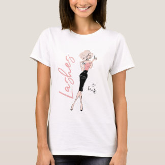 Lashmaker Girl met pincette T-shirt