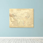 L'Asie, 1220 ap JC Canvas Afdruk (Insitu (Houten vloer))