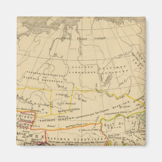 L'Asie, l'an 322 av JC Magneet (Voorkant)