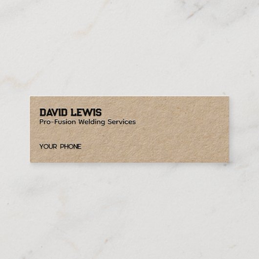 Laskraft Mini Visitekaartje (Achterkant)