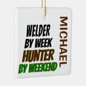 Laslagers jagen CUSTOM Keramisch Ornament (Rechts)