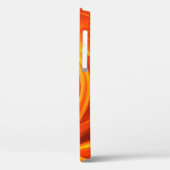 LASLEAF, zwart oranje geel Case-Mate iPhone Case (Achterkant / Links)